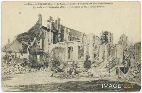 Maison en ruines (Bazeilles)